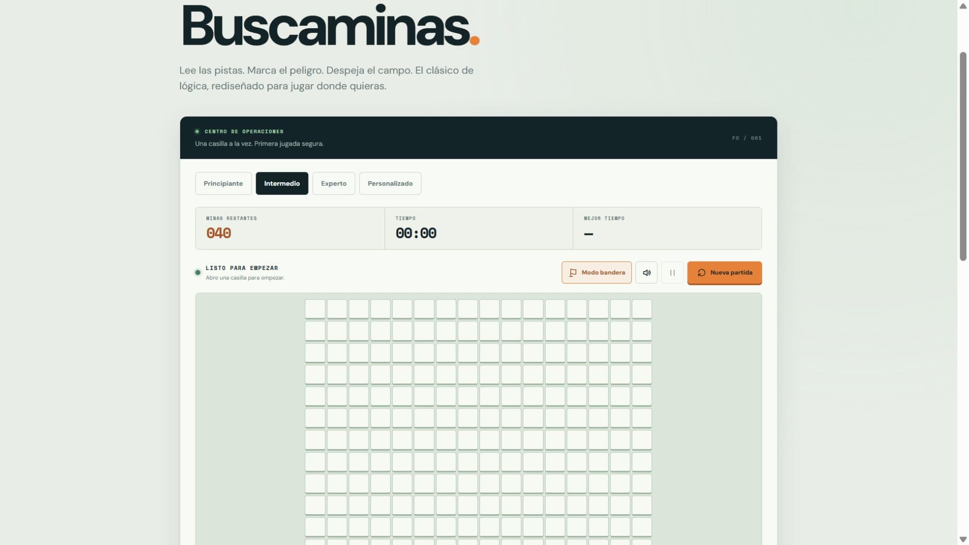 Capturas del juego 3: Buscaminas Field Ops