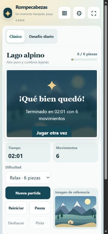 Capturas del juego 3: Rompecabezas