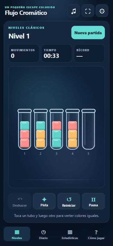 Capturas del juego 3: Chromatic Flow