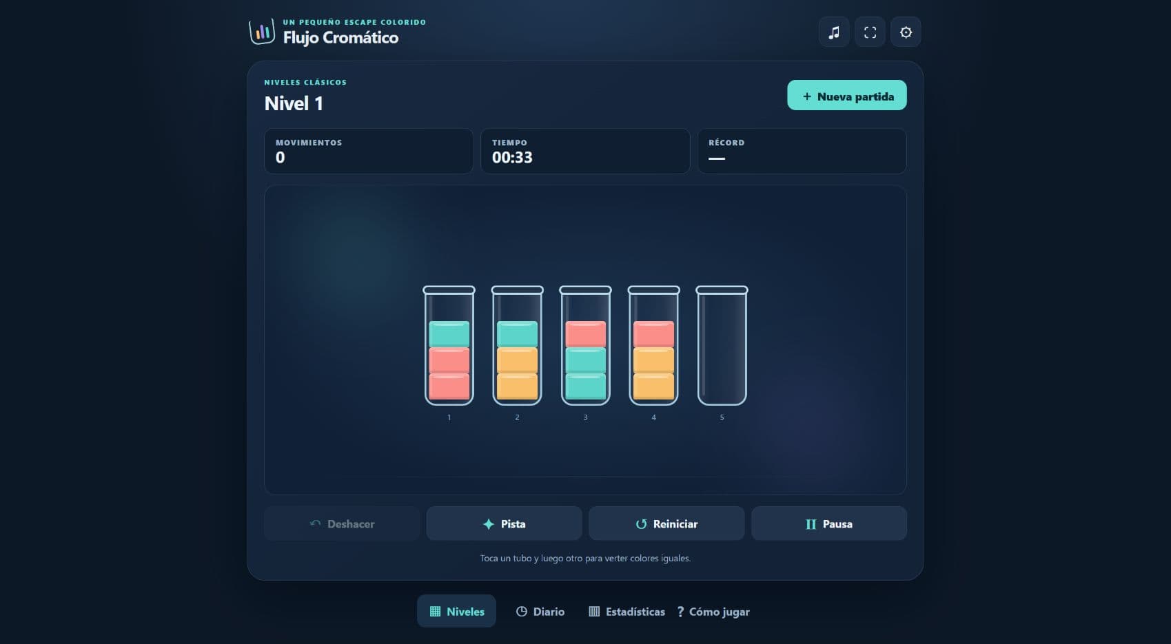 Captura de Chromatic Flow