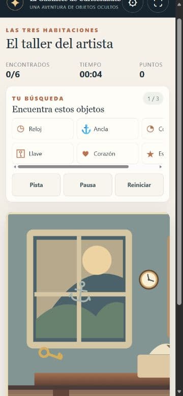 Capturas del juego 3: El Gabinete de Curiosidades