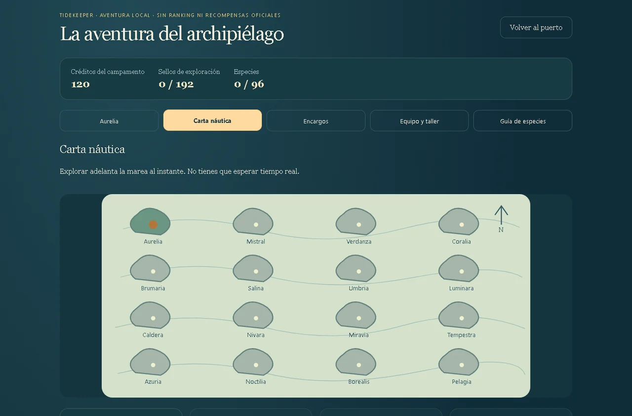 Tidekeeper: pesca y colección: captura de la versión 2.0.0, 3