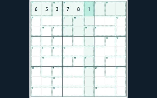 Arte promocional de Killer Sudoku