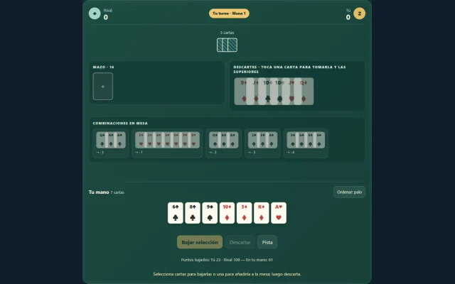 Arte promocional de Rummy 500