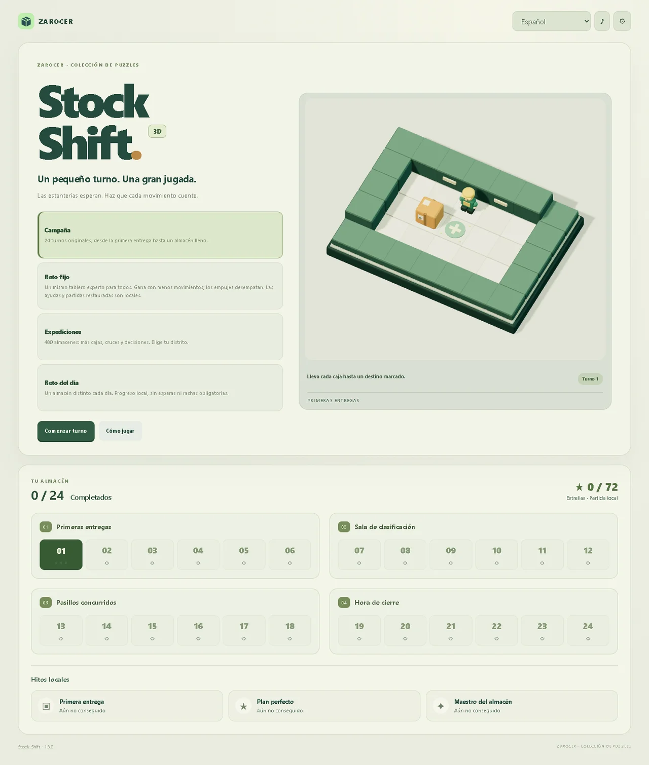 Stock Shift 3D: captura de la versión 1.3.0, 1