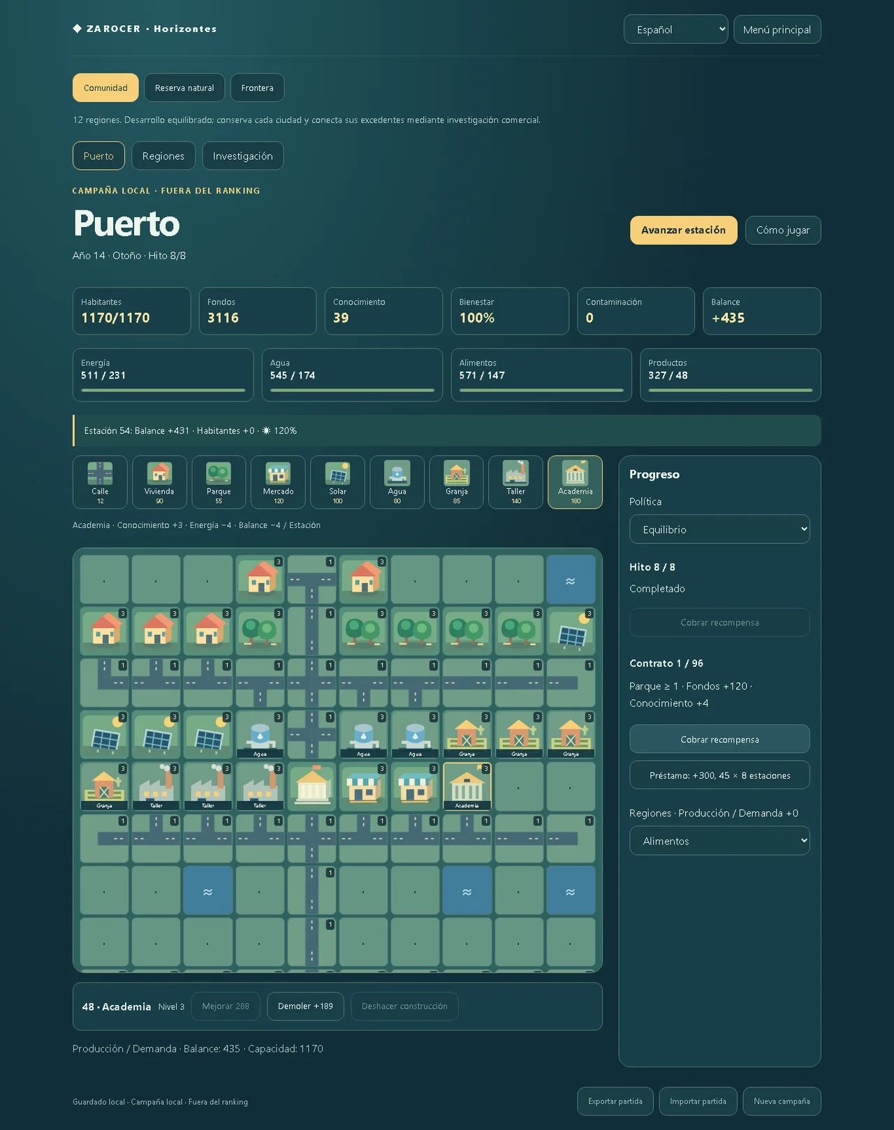 Tile City Builder: captura de la versión 1.3.0, 4