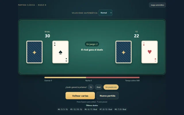Arte promocional de Guerra de Cartas