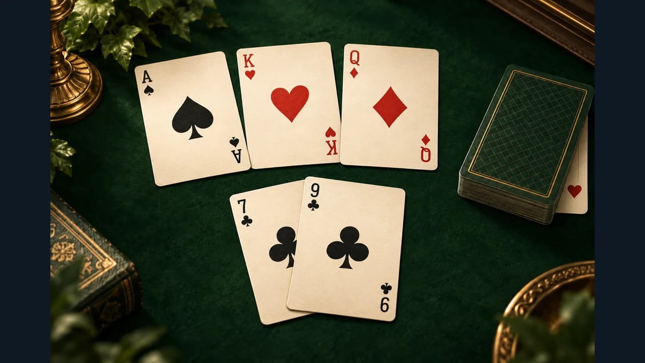 Portada de Durak con cartas sobre una mesa